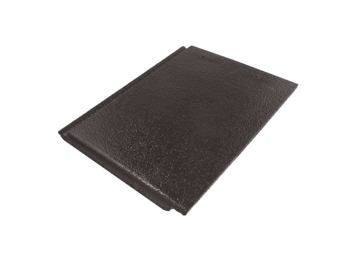 ตราเพชร กระเบื้องอดามัส แบบเรียบ สีเทาน้ำตาลแบล็ควูด ขนาด 33x42x2.3 ซม.