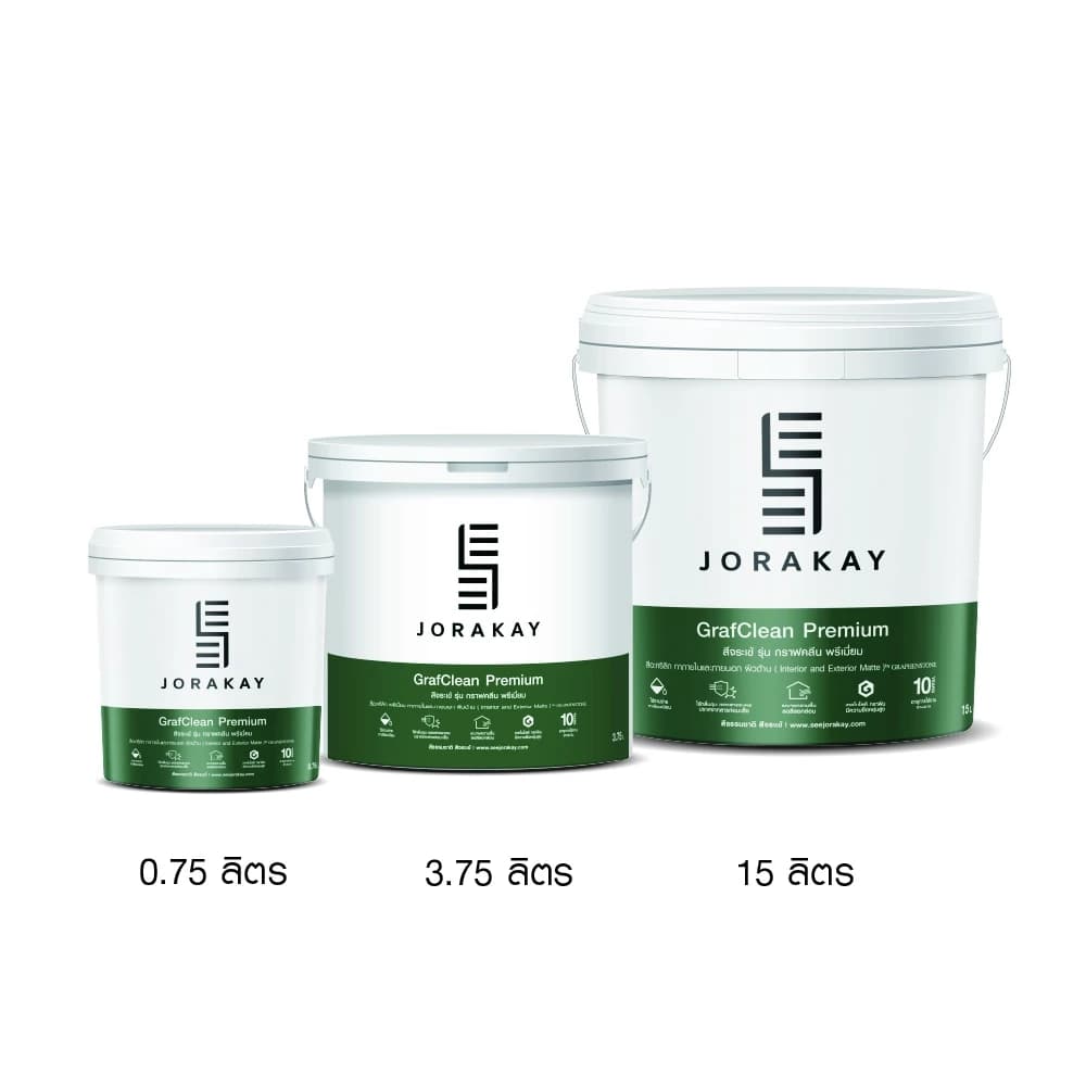 สีจระเข้ กราฟคลีน พรีเมี่ยม ขนาด. 3.75 ลิตร | SEE Jorakay thumbnail 5
