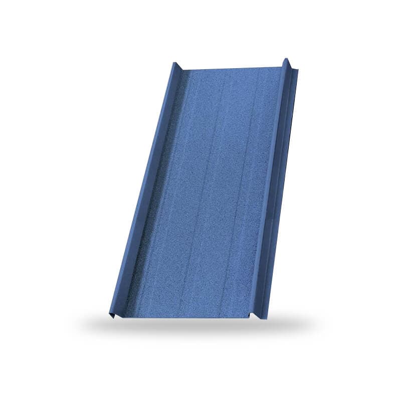 หลังคาเหล็กเคลือบเซรามิก SNAPLOCK 300 สี Andaman Blue สีพิเศษ KINROOF thumbnail 1