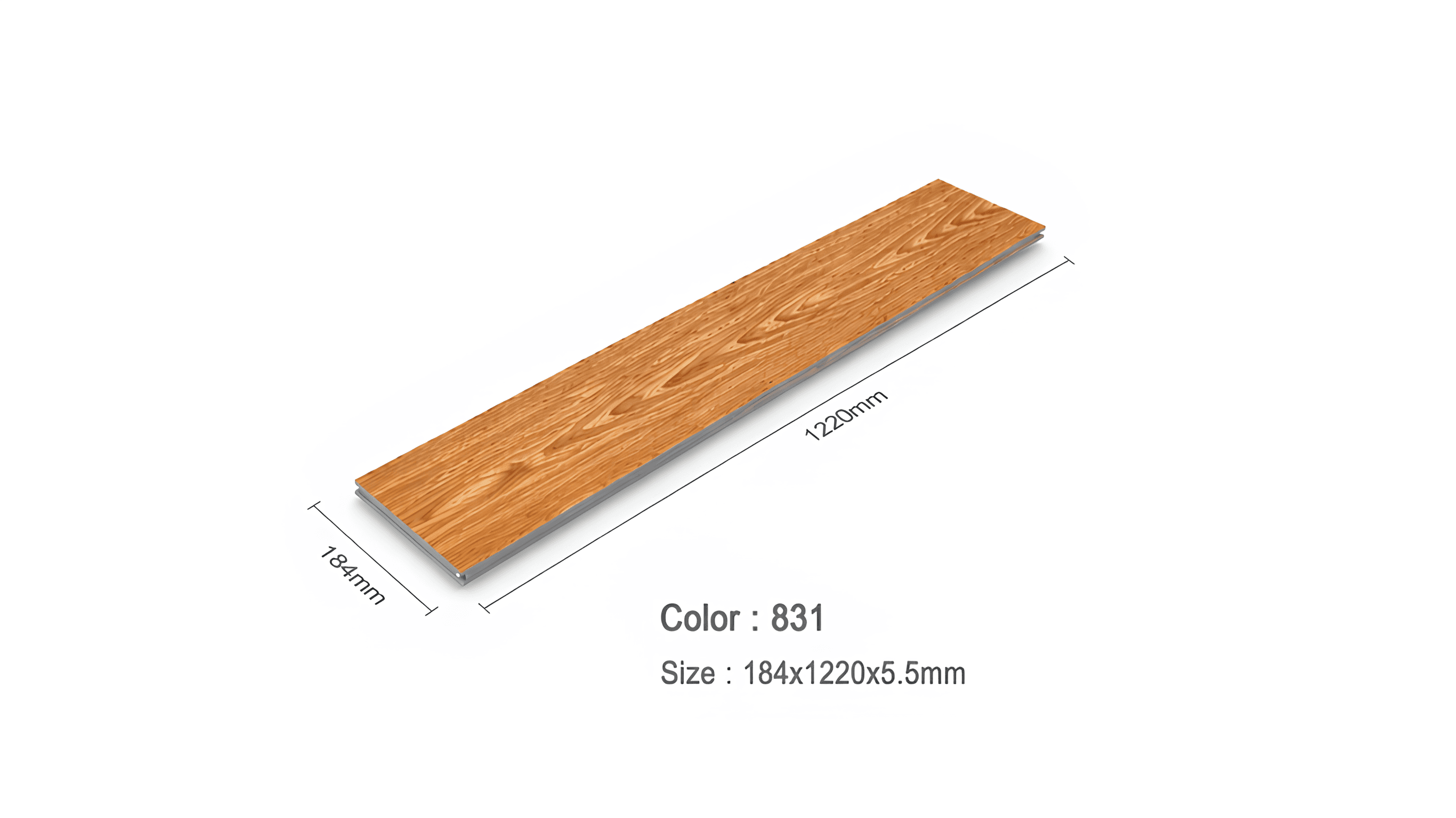 กระเบื้องยาง SPC Click-Lock สี.831 thumbnail 1